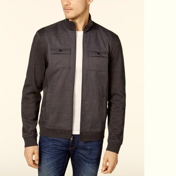 Alfani Men's Charcoal Black Jacket - Picture 1 of 5